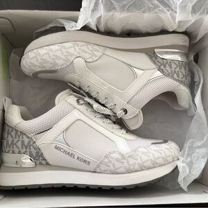 Michael Kors Wilma Trainers, Silver